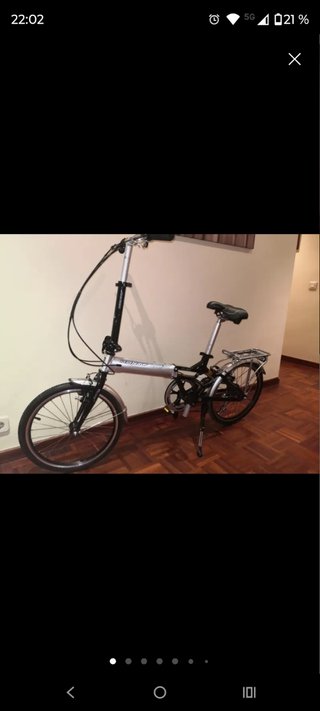 Bicicleta plegable monty F20