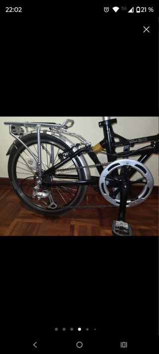 Bicicleta plegable monty F20