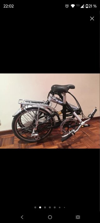 Bicicleta plegable monty F20