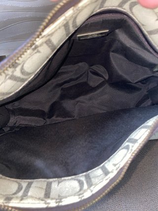Bolso CH Carolina Herrera Beige Marrón Cadena