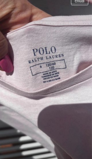 Maglietta Ralph Lauren rosa
