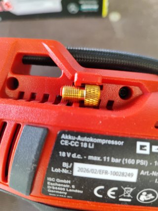 Einhell CE-CC 18 Li Compresor Coche Batería