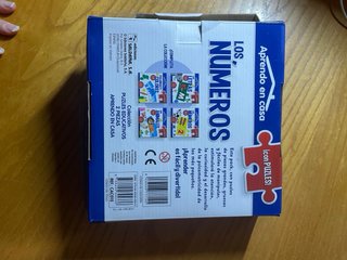 Juego de puzzles Los Números 3-5 años