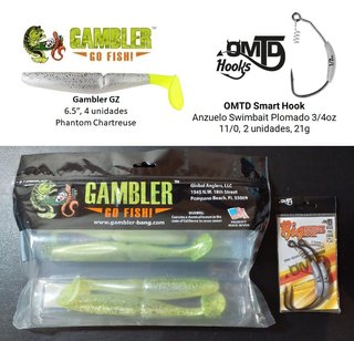 Lote Señuelos Savage Gear y Gambler