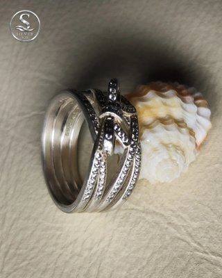Anillo Plata 925 con Circonitas