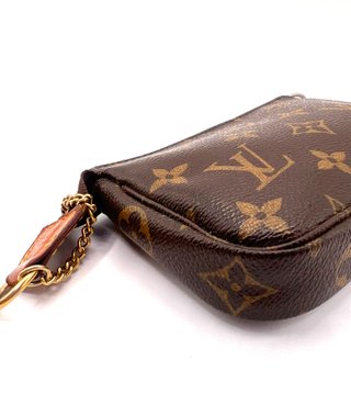 Mini Pochette Louis Vuitton Marrón