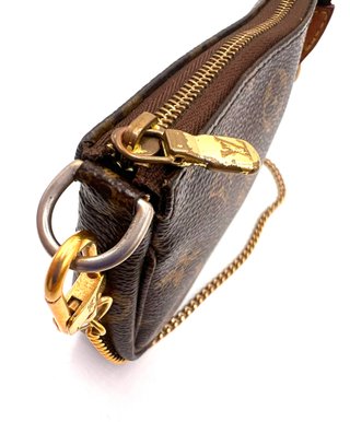 Mini Pochette Louis Vuitton Marrón