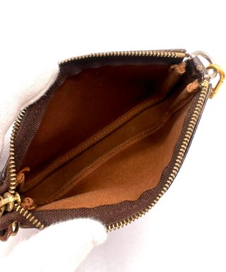 Mini Pochette Louis Vuitton Marrón