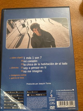 DVD Fran Perea - La Chica de la Habitación de al L