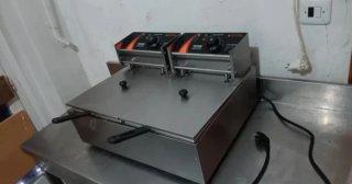 Freidora Industrial Doble 6+6L