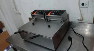 Freidora Industrial Doble 6+6L