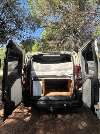 Furgoneta camperizada y homologada Fiat Scudo larg