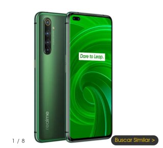 Móvil Realme Verde