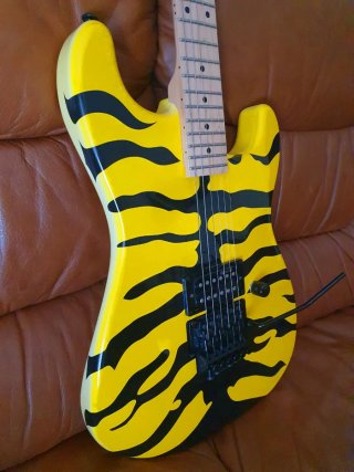 Solo Venta! LTD GL-200MT Graphic Tiger Guitarra E