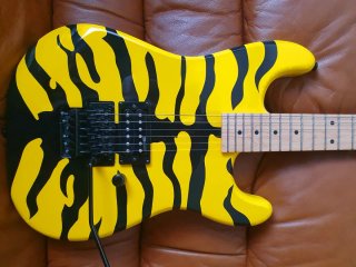 Solo Venta! LTD GL-200MT Graphic Tiger Guitarra E