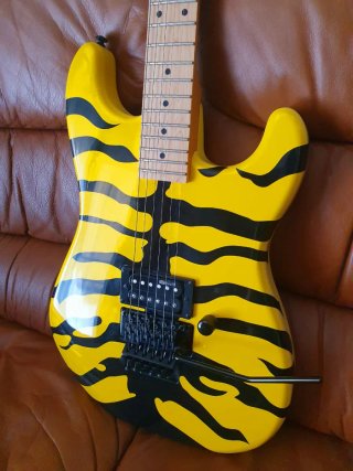 Solo Venta! LTD GL-200MT Graphic Tiger Guitarra E