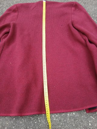 Chaquetón JADE Rojo y Gris