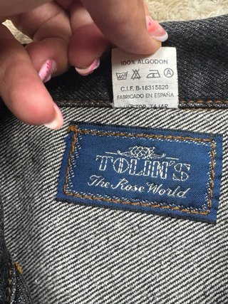 Chaleco Vaquero Vintage Tolin's Mujer