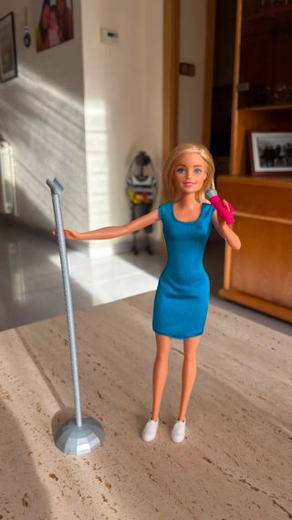 Barbie Cantante con Micrófono