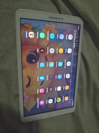Tablet Samsung blanca