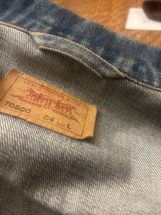 Chaqueta Levi's Denim con Parches HOG