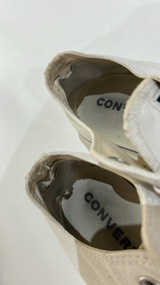 Converse plataforma blancos