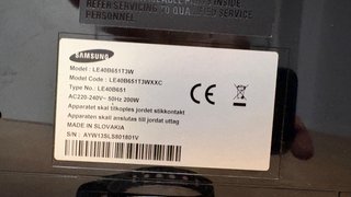 Samsung TV 40 LCD