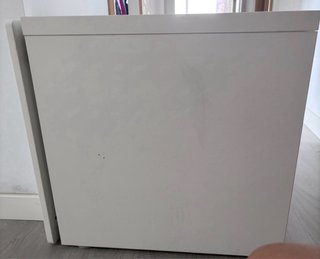 Baúl de almacenaje blanco