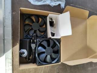 Ventilador PC 120mm 12V con control velocidad
