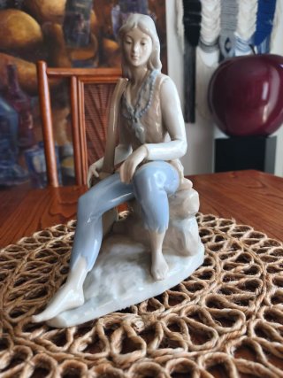 Figura vintage Rosal ( Lladro), Joven Trovador.