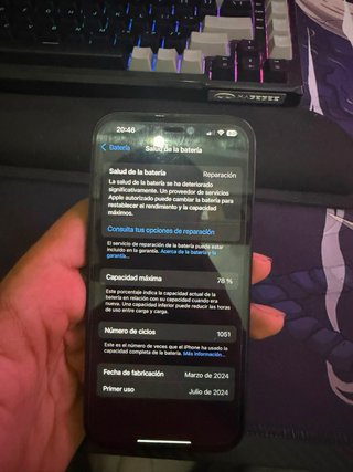 iPhone 15 Negro