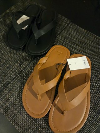 Sandalias Mango Hombre Negras