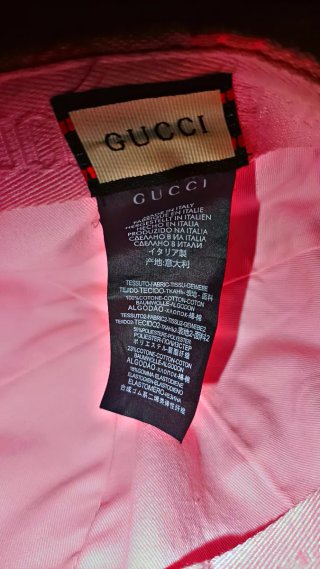 Gorra Gucci Rosa GG