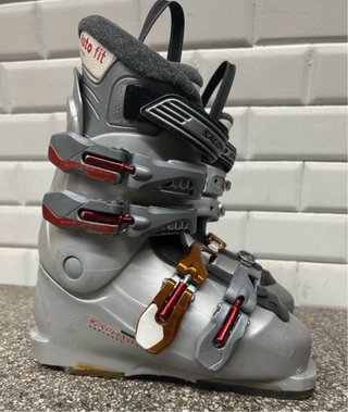 Botas de esquí Salomon Mujer Plata/Rojo