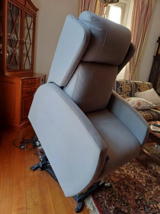 Sillón Relax Eléctrico Power Lift Gris