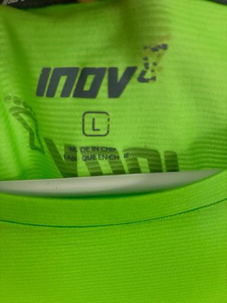 Camiseta Inov-8 manga larga verde Talla L