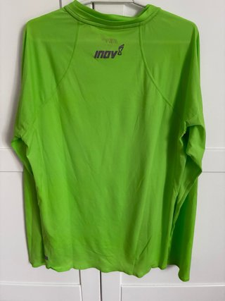 Camiseta Inov-8 manga larga verde Talla L