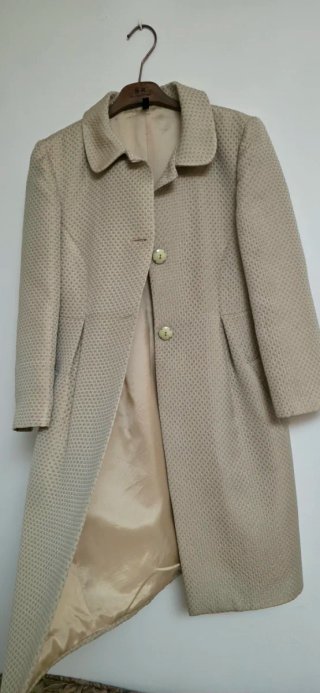 Conjunto Lunatic Vestido y Abrigo Beige