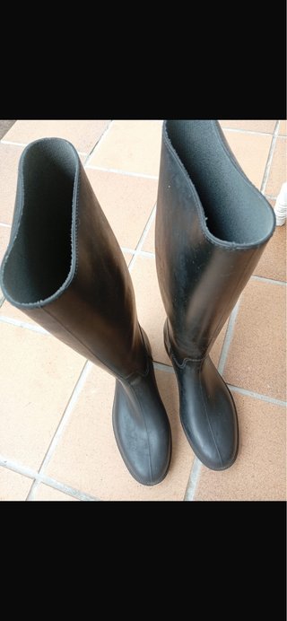 Botas de equitación negras numero 42