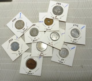 Lote Monedas Asia