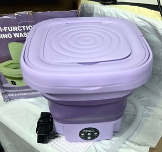 Máquina Lavar Roupa Portátil Dobrável 10L