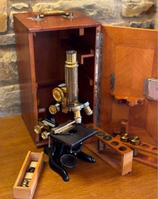 Microscopio Leitz Wetzlar Antiguo