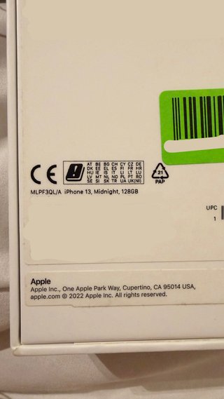 iPhone 13 Midnight 128GB