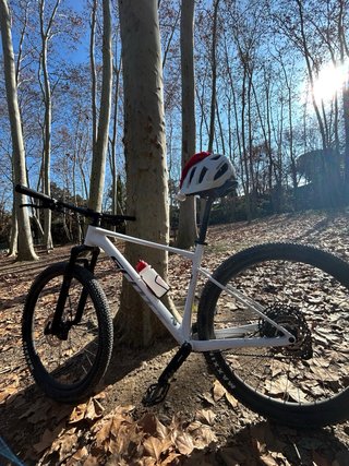 Bicicleta Scott Blanca
