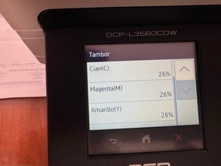 Impresora Brother DCP-L3560CDW Multifunción Láser