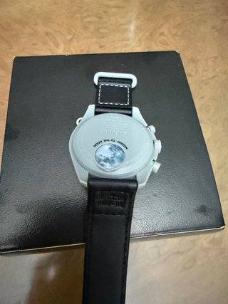 Omega x Swatch MoonSwatch Negro/Blanco
