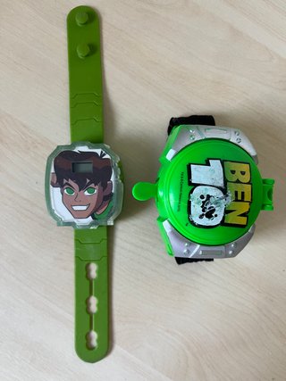 Lote 2 Relojes Ben 10 Omnitrix Digital Pulsera