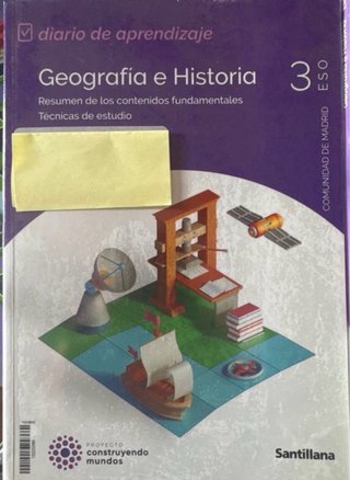 Libro geografia e historia 3 ESO Santillana