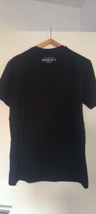 Camiseta George V Paris Oso Brillante Negra