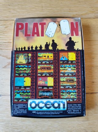 Juego PLATOON para AMSTRAD CPC